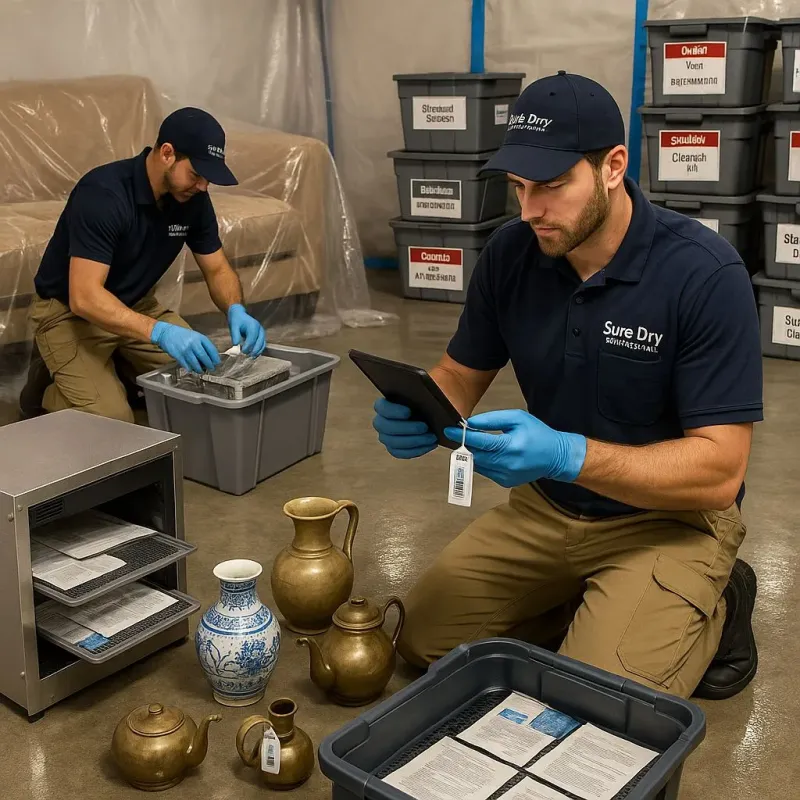 Content Protection and Restoration process in Steger, IL