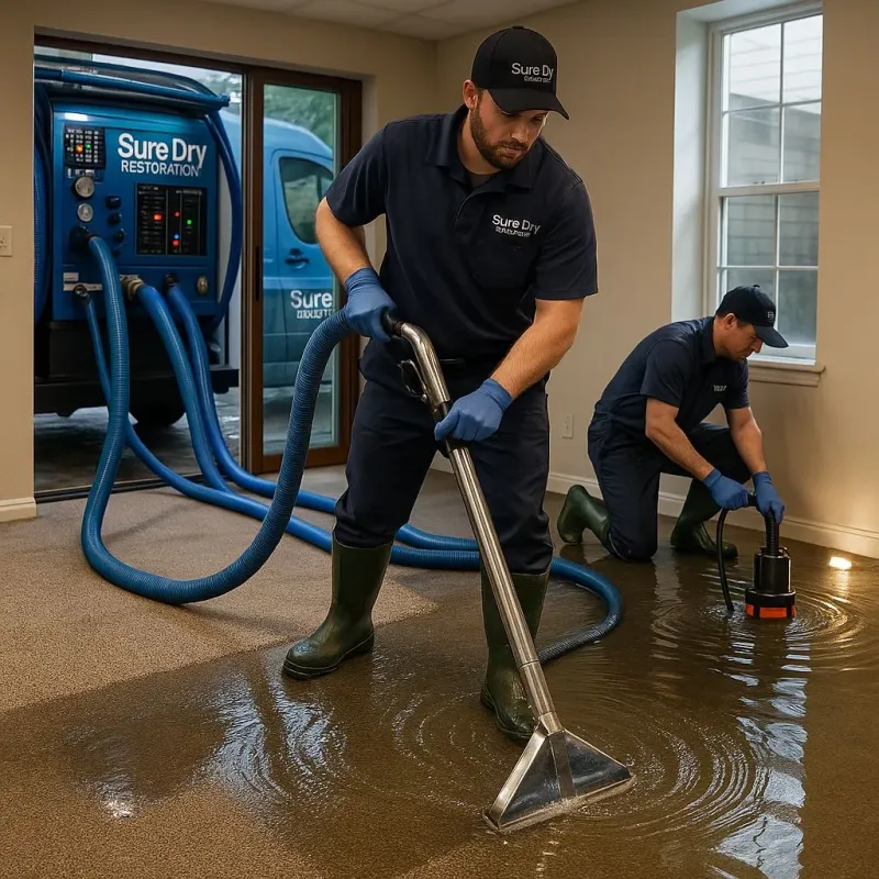 Water Extraction and Removal process in Steger, IL